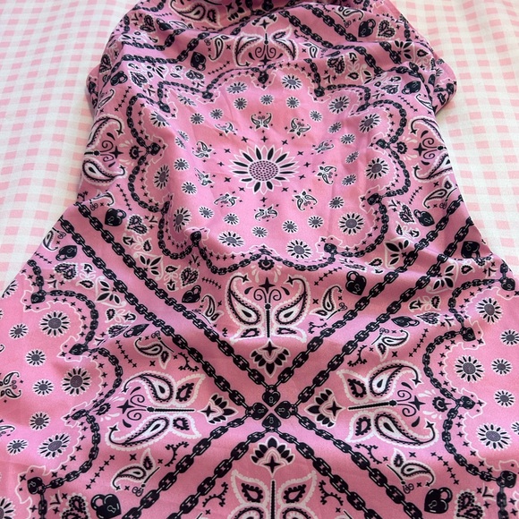 Sugar Thrillz halter bandana dress - Picture 2 of 5